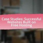 Case Studies: Successful Websites Built on Free Hosting
