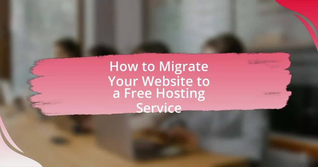 How to Migrate Your Website to a Free Hosting Service
