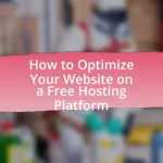 How to Optimize Your Website on a Free Hosting Platform
