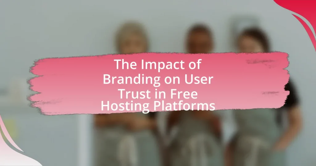 The Impact of Branding on User Trust in Free Hosting Platforms