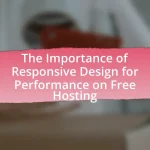 The Importance of Responsive Design for Performance on Free Hosting