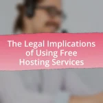 The Legal Implications of Using Free Hosting Services
